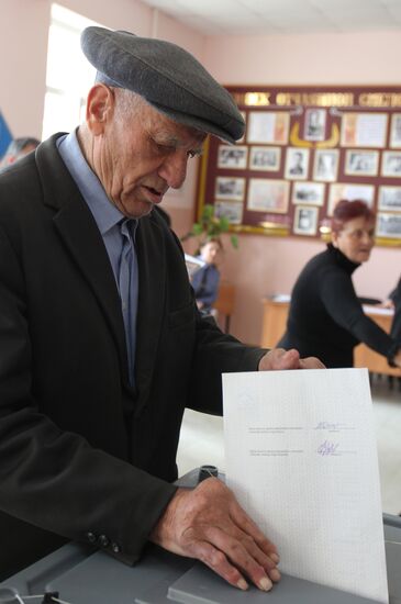 Second round of presidential elections in South Ossetia