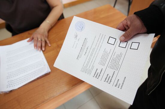 Second round of presidential elections in South Ossetia