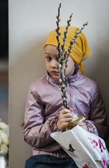 Palm Sunday celebrated in Russian regions