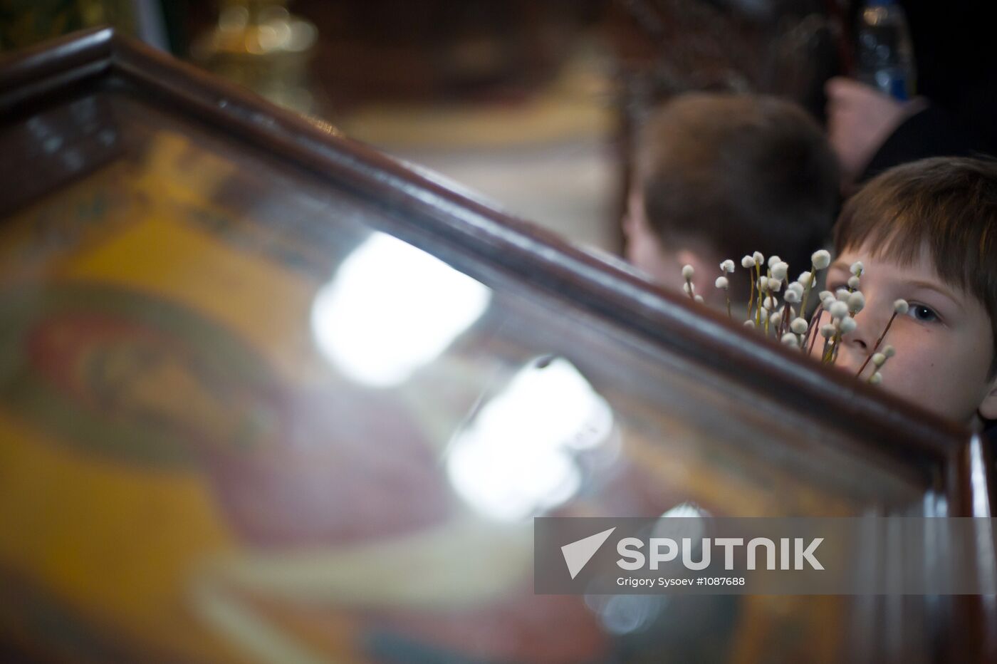 Palm Sunday celebrated in Moscow Region