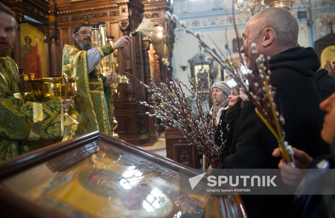Palm Sunday celebrated in Moscow Region
