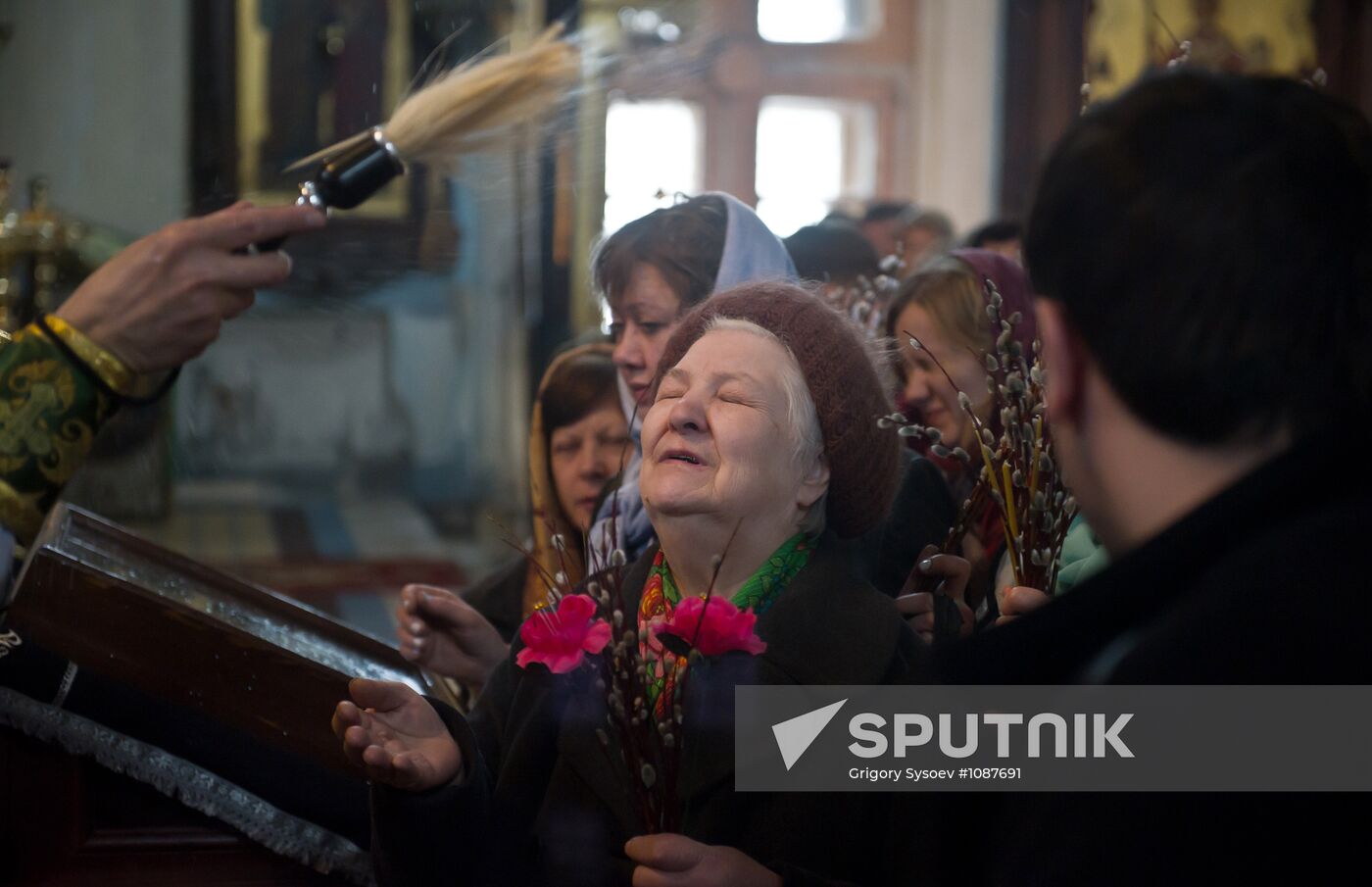 Palm Sunday celebrated in Moscow Region