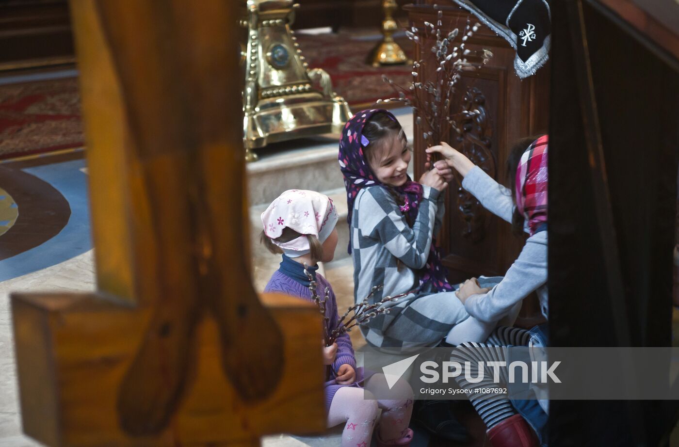 Palm Sunday celebrated in Moscow Region