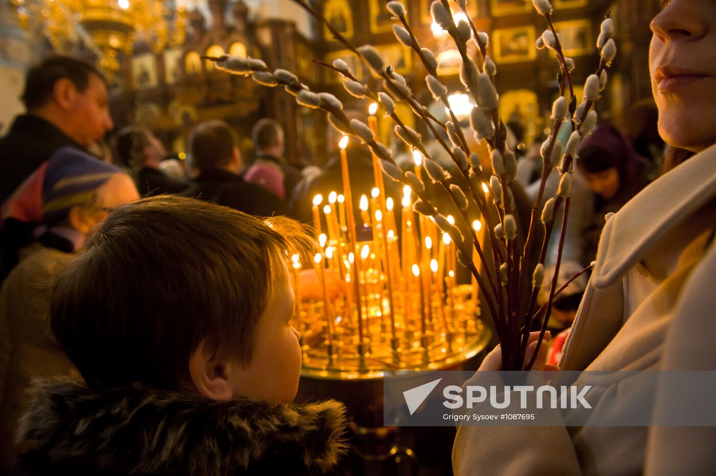 Palm Sunday celebrated in Moscow Region