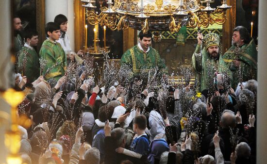 Celebration of Palm Sunday