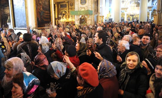 Celebration of Palm Sunday