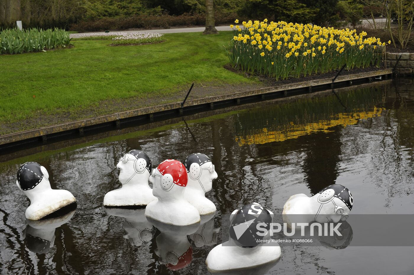 Keukenhof Flower Park in Netherlands