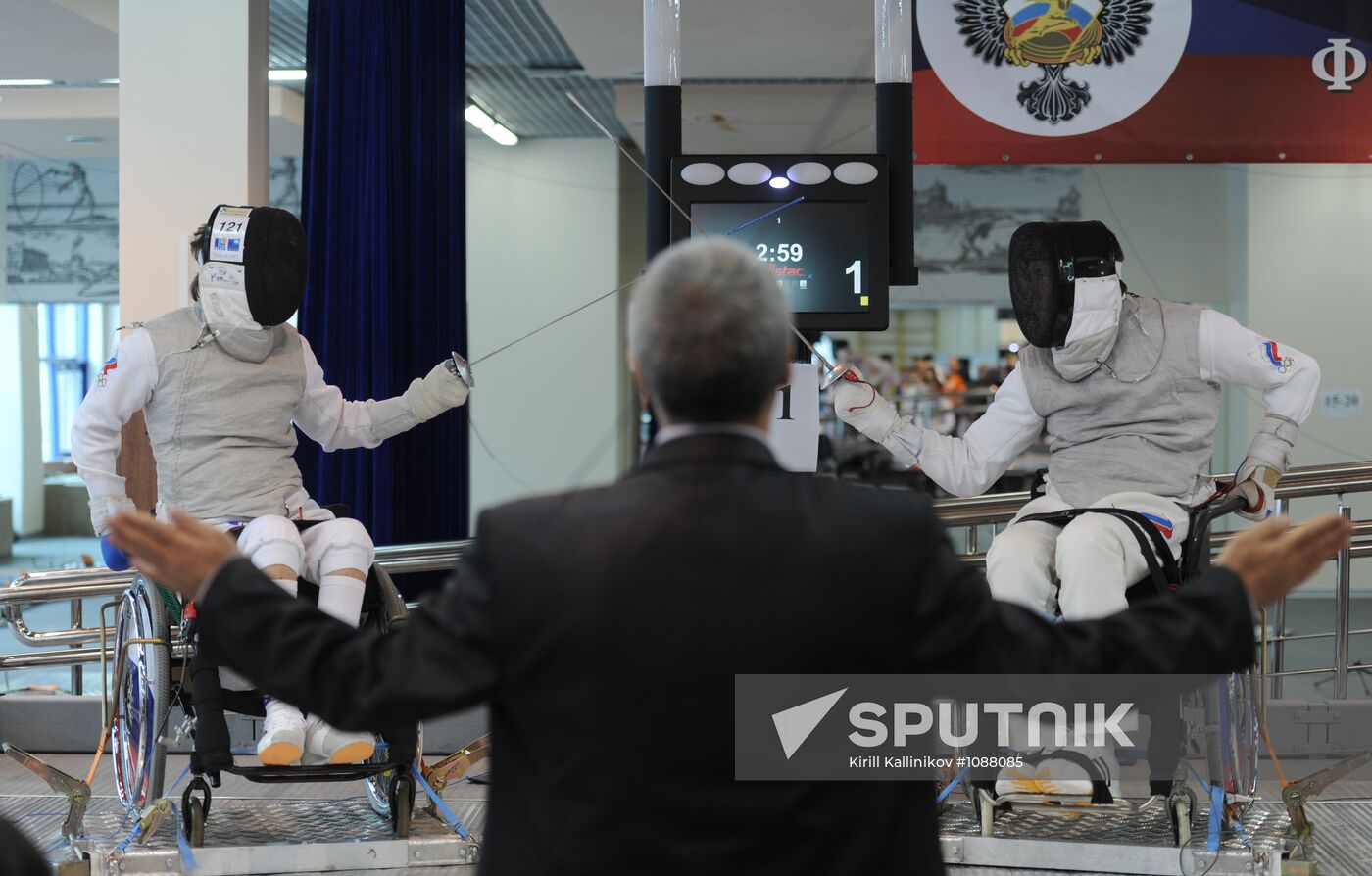 7th Championship of Wheelchair Fencing in Moscow region