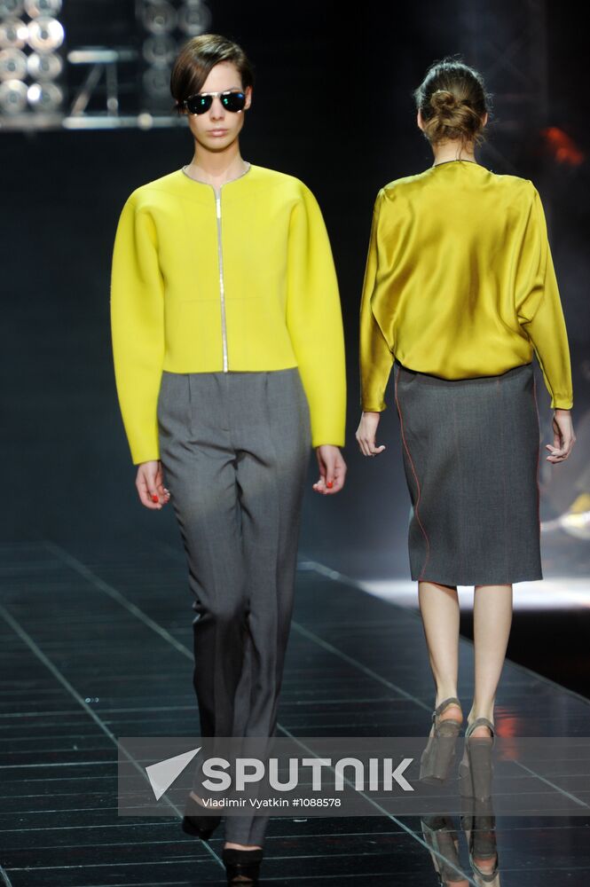 27th season of Volvo Fashion Week in Moscow