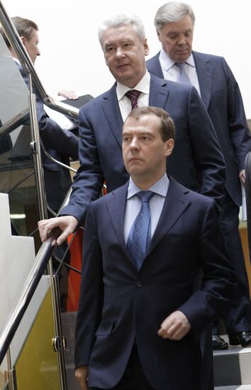 President Dmitry Medvedev chairs meeting in Troitsk