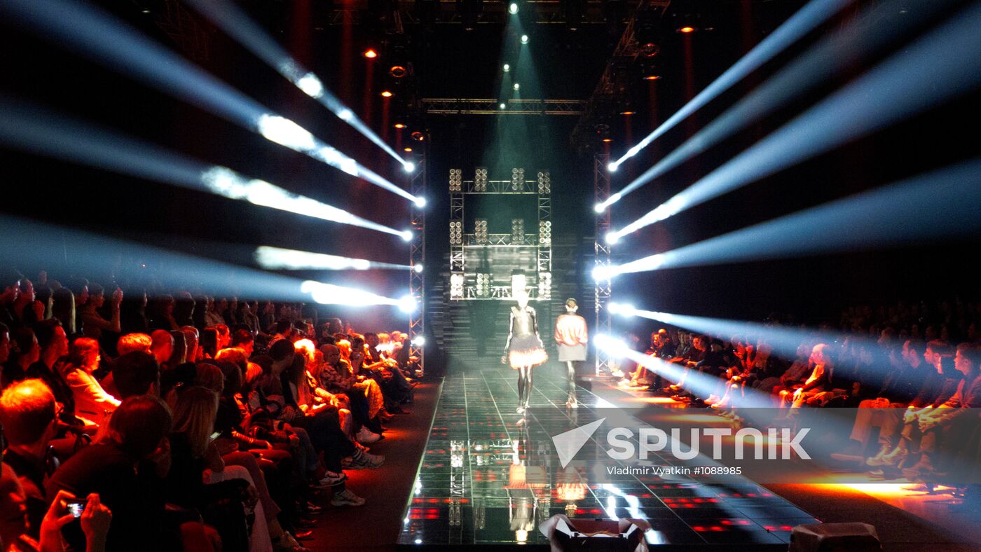27th season of Volvo Fashion Week in Moscow