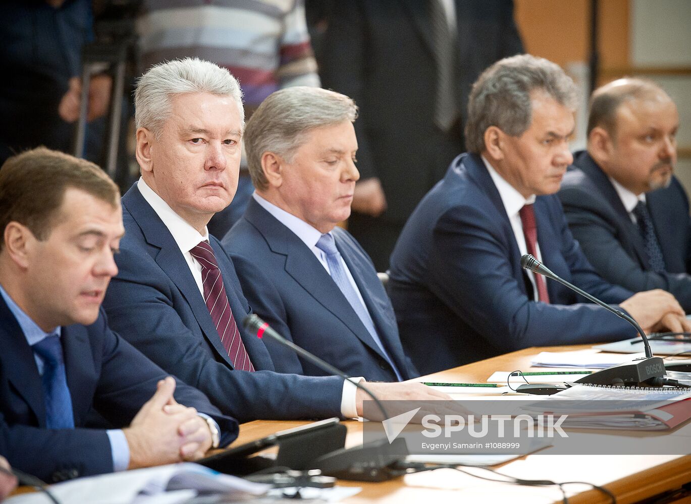 President Dmitry Medvedev chairs meeting in Troitsk