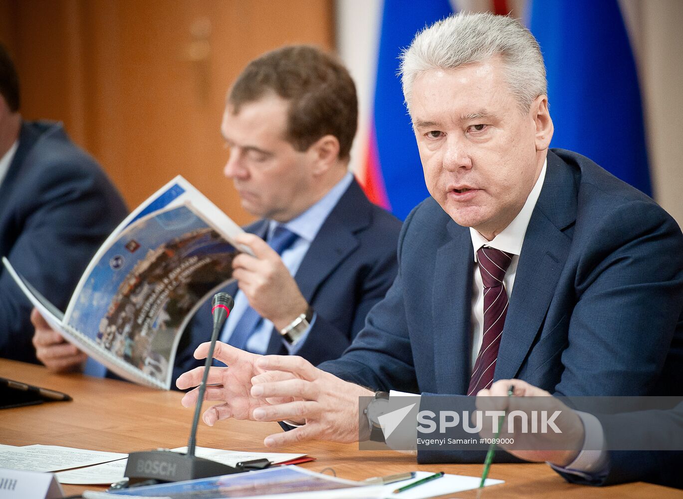 Dmitry Medvedev holds meeting in Troitsk
