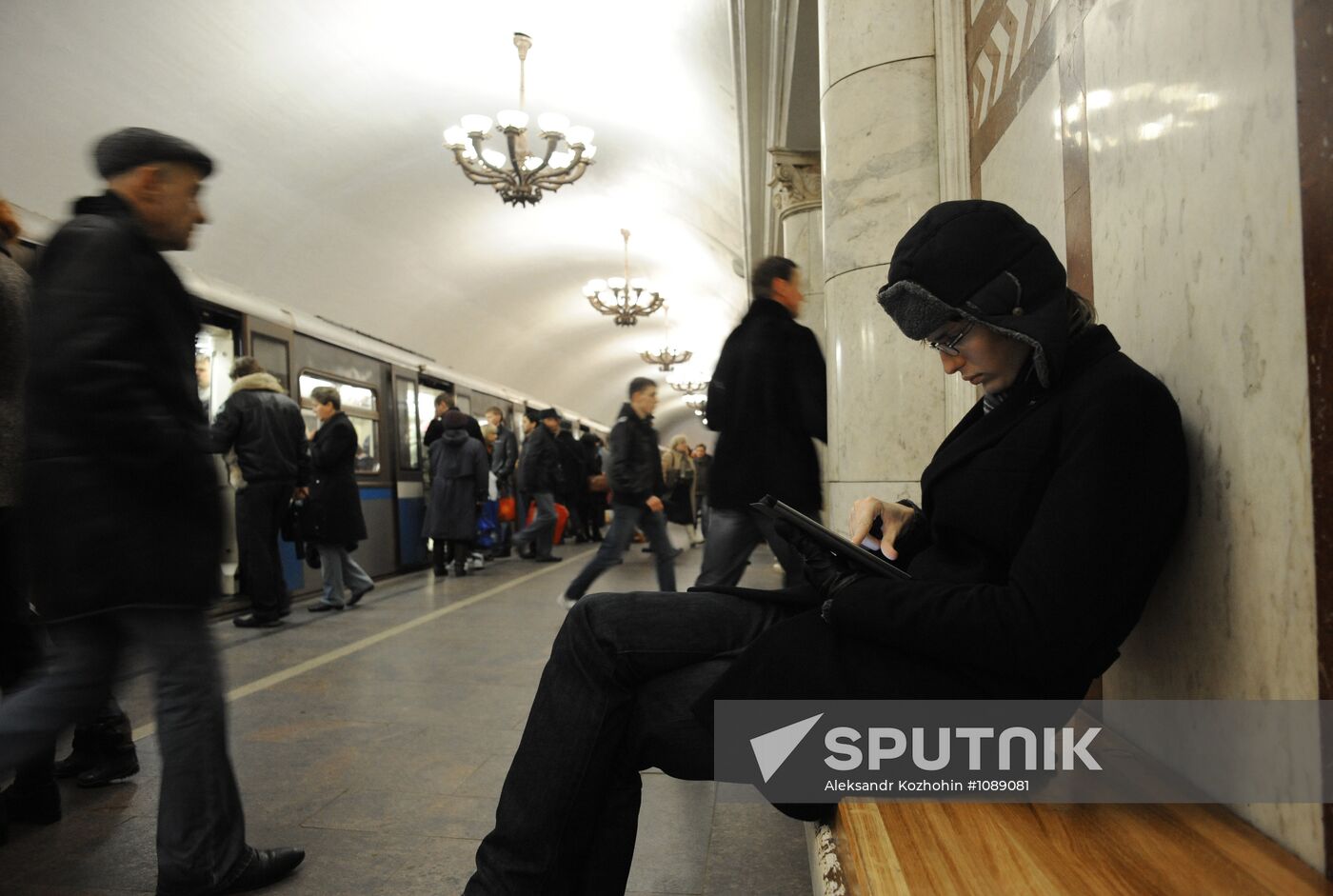 Moscow Metro Circle line is equipped with Wi-Fi-Internet
