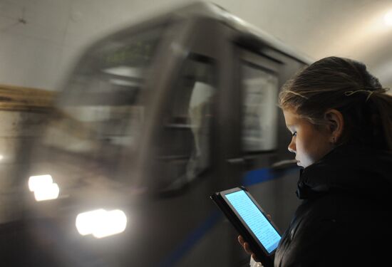 Moscow Metro Circle line is equipped with Wi-Fi-Internet