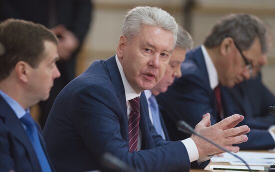 Russian President Dmitry Medvedev chairs meeting in Troitsk