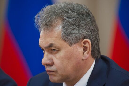 Russian President Dmitry Medvedev chairs meeting in Troitsk