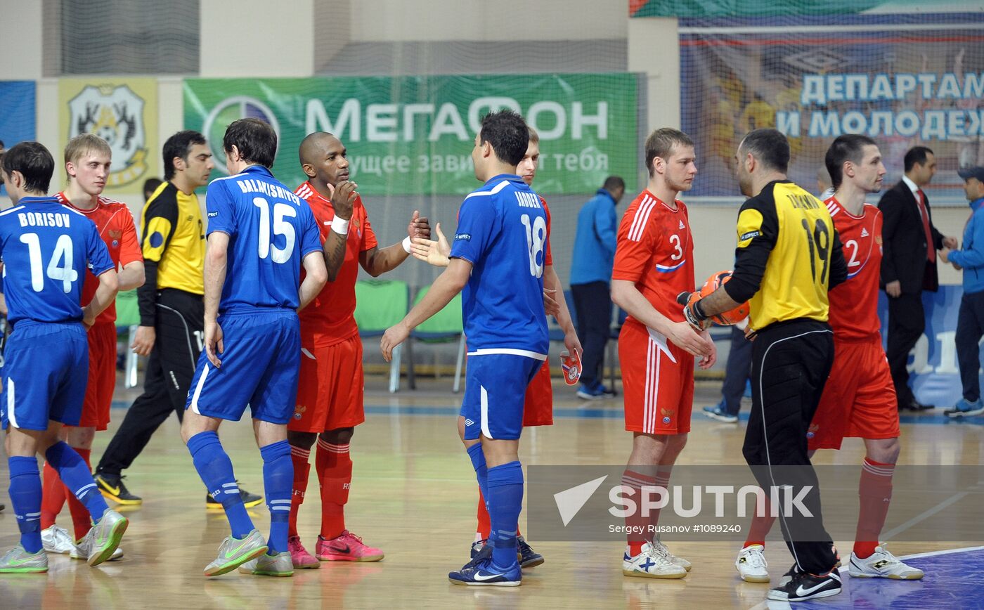 Mini-football Match Russia - Azerbaijan