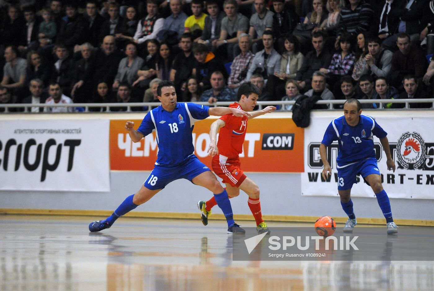 Mini-football Match Russia - Azerbaijan