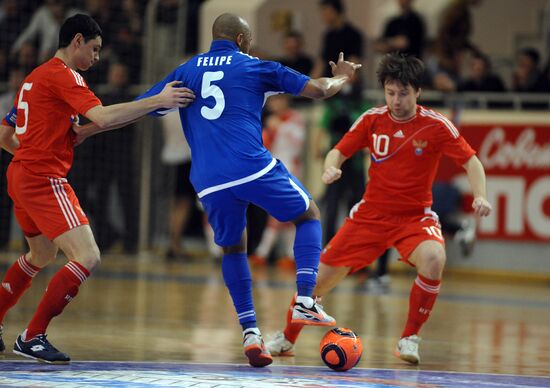 Mini-football Match Russia - Azerbaijan