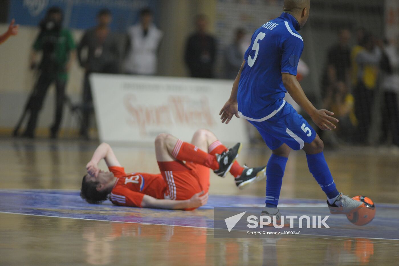 Mini-football Match Russia - Azerbaijan