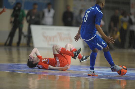 Mini-football Match Russia - Azerbaijan