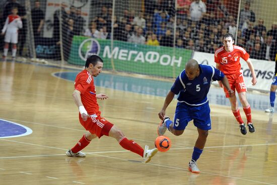 Mini-football Match Russia - Azerbaijan
