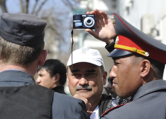 Unauthorized rally in Astrakhan