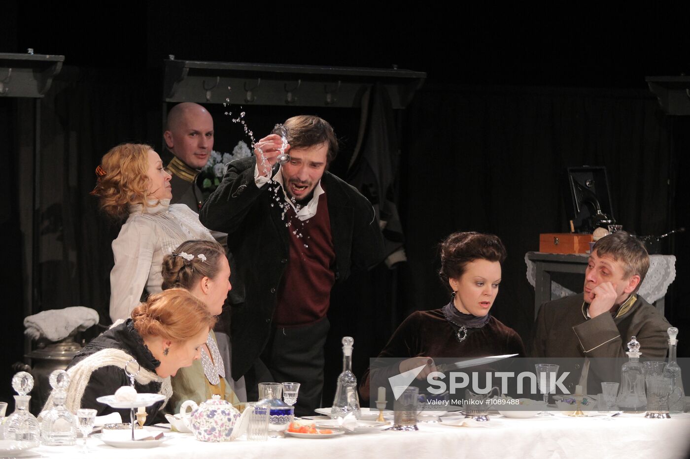 "Three Sisters" show directed by Lev Erenburg