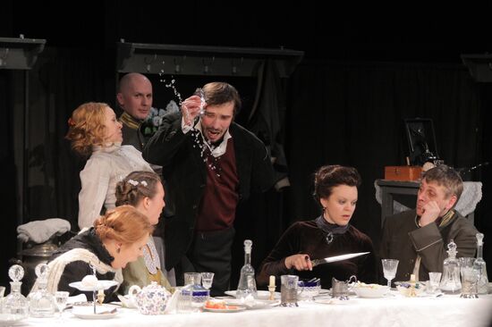 "Three Sisters" show directed by Lev Erenburg