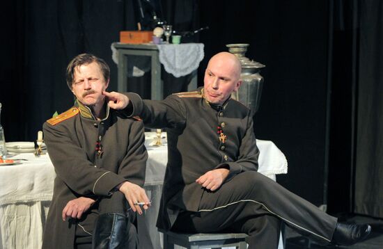 "Three Sisters" show directed by Lev Erenburg