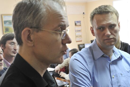 A Just Russia Party members go on hunger strike in Astrakhan