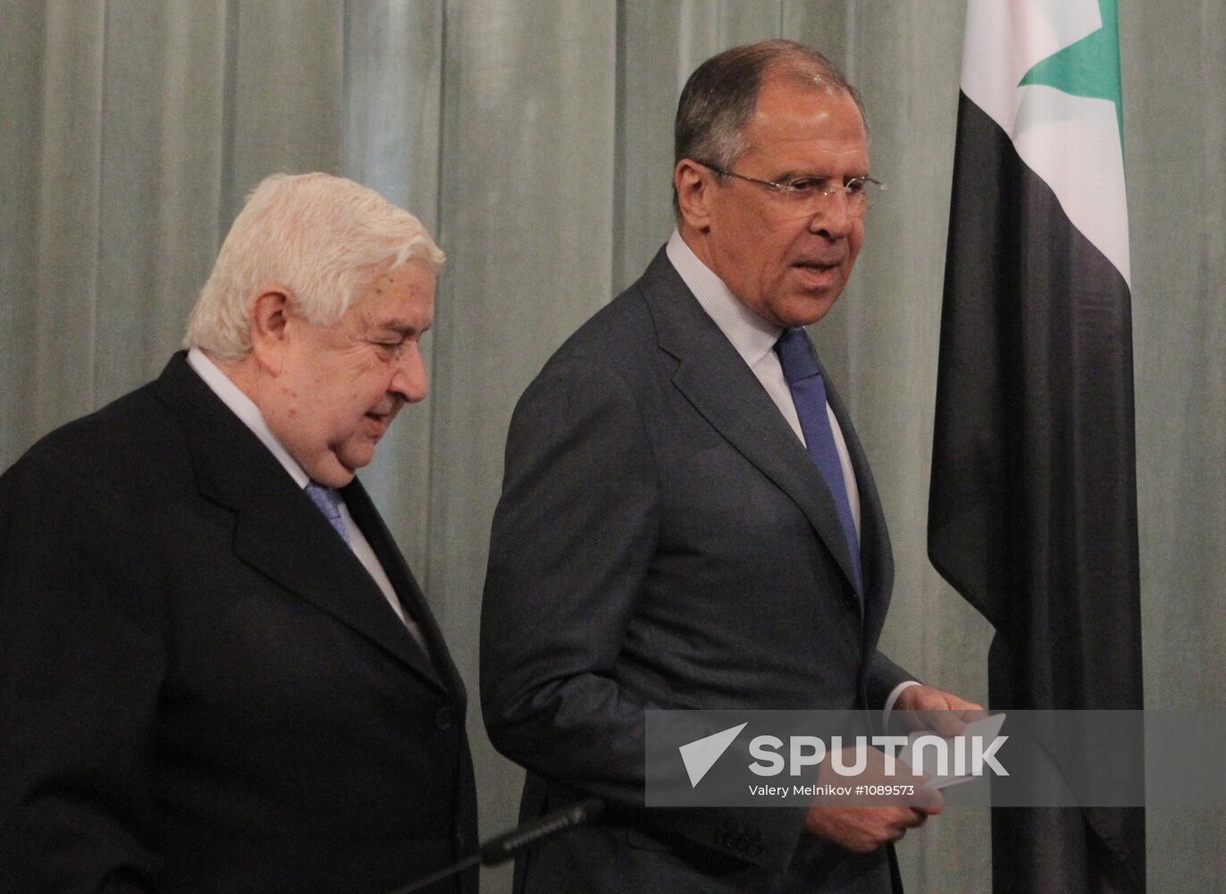 Russian, Syrian Foreign Ministers meet