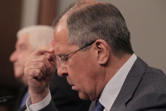 Russian, Syrian Foreign Ministers meet