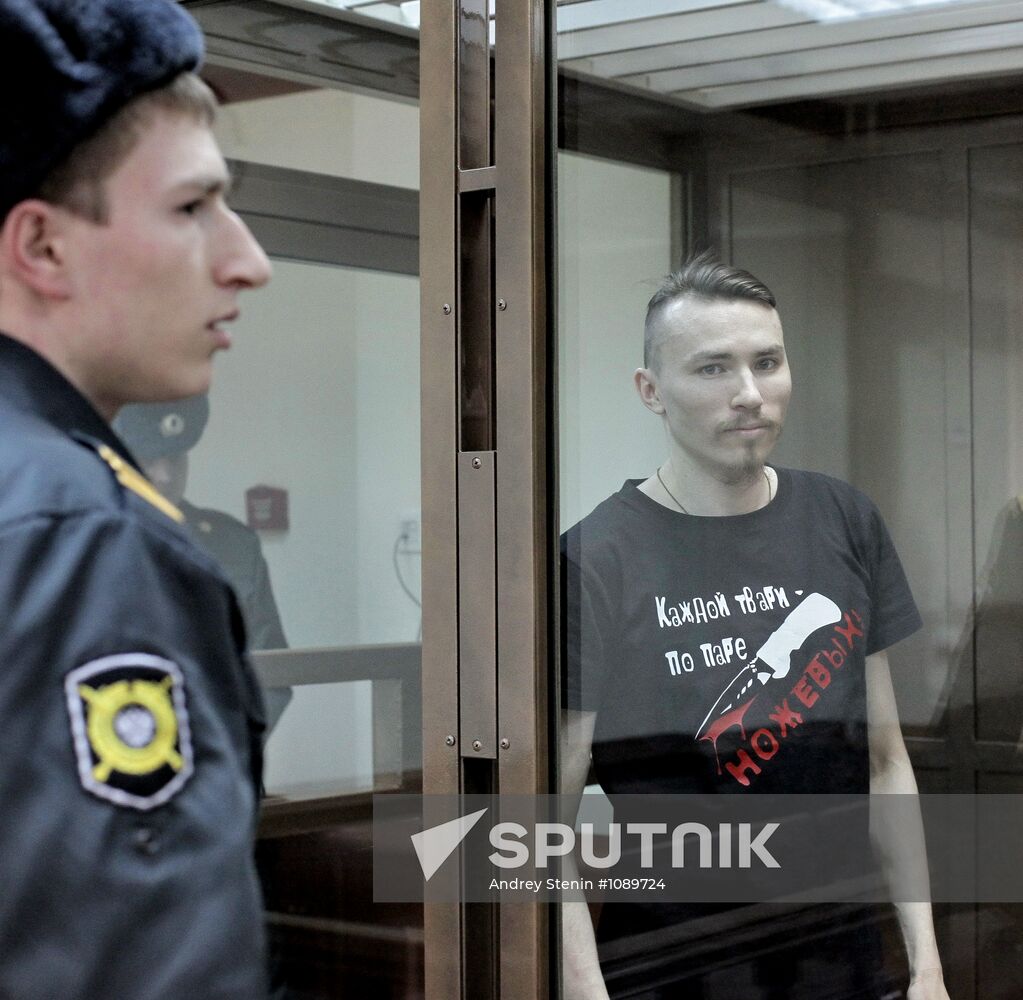 Sentencing Nikolai Korolev, Oleg Kostarev