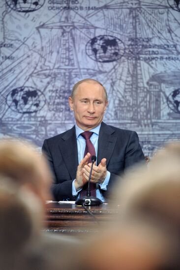 Vladimir Putin visits St.Petersburg