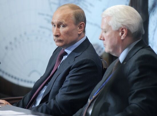 Vladimir Putin visits St.Petersburg