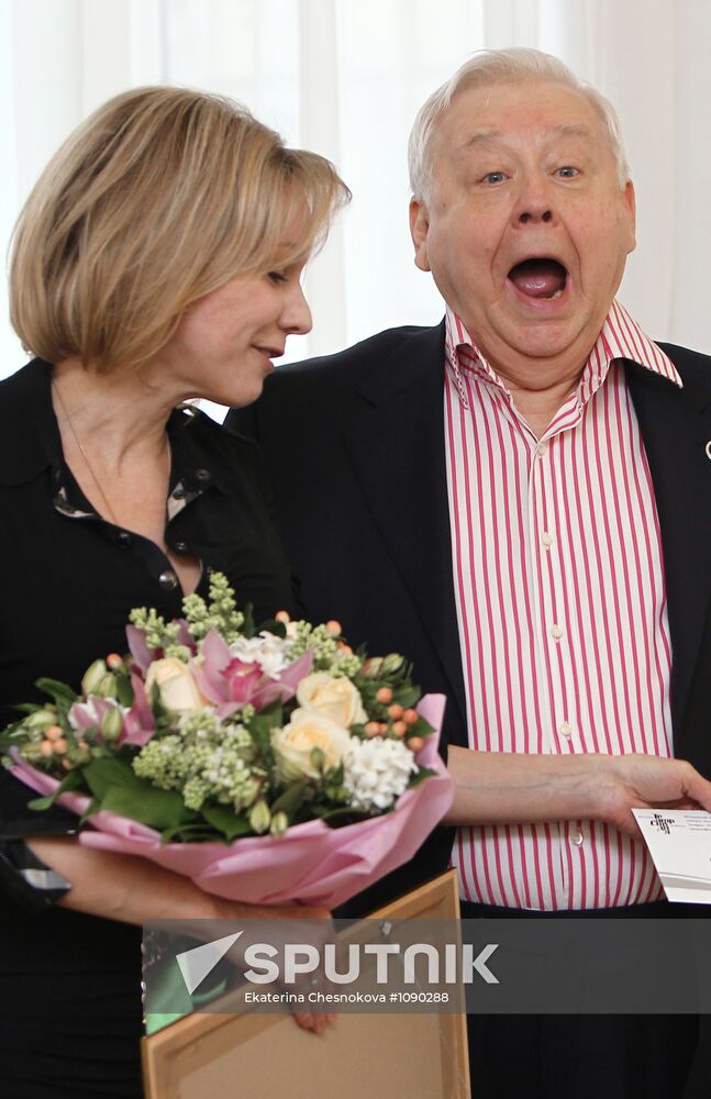 Oleg Tabakov award ceremony