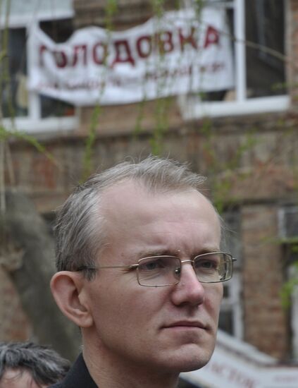 Protesting electoral fraud in Astrakhan