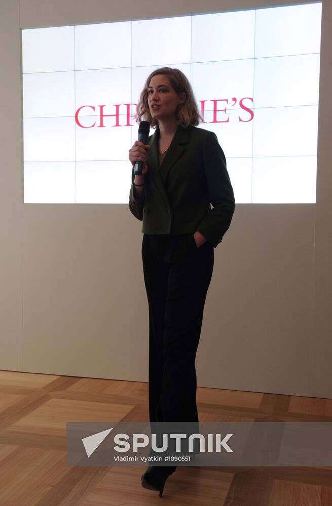 Exhibition to mark 15th anniversary of Christie’s in Russia