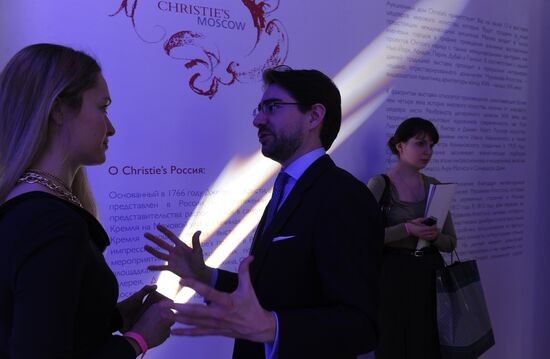 Exhibition to mark 15th anniversary of Christie’s in Russia
