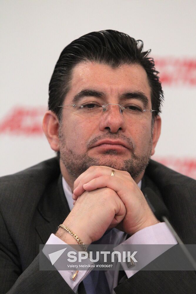 News conference on Nikolai Drozdov's concert