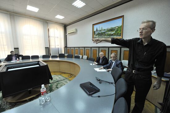 Oleg Shein meets with Astrakhan Regional Duma speaker