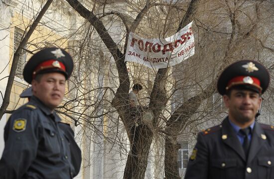 Protesting electoral fraud in Astrakhan