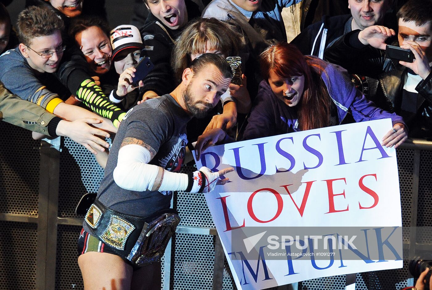 RAW World Tour professional wrestling show