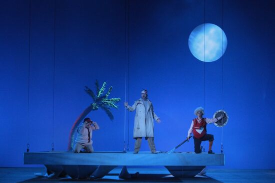"Love for Three Oranges" opera at Bolshoi Theater
