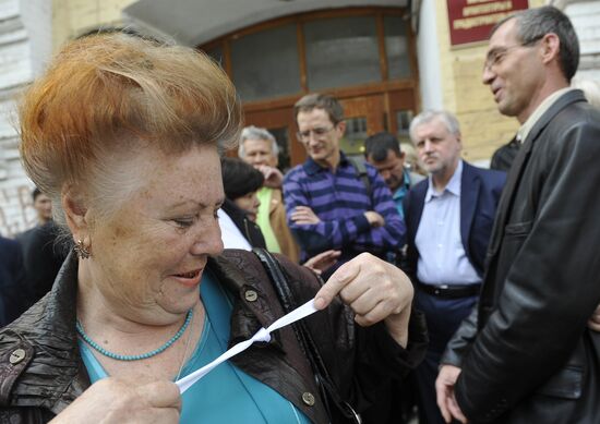 Hunger strike against results of Astrakhan mayoral election