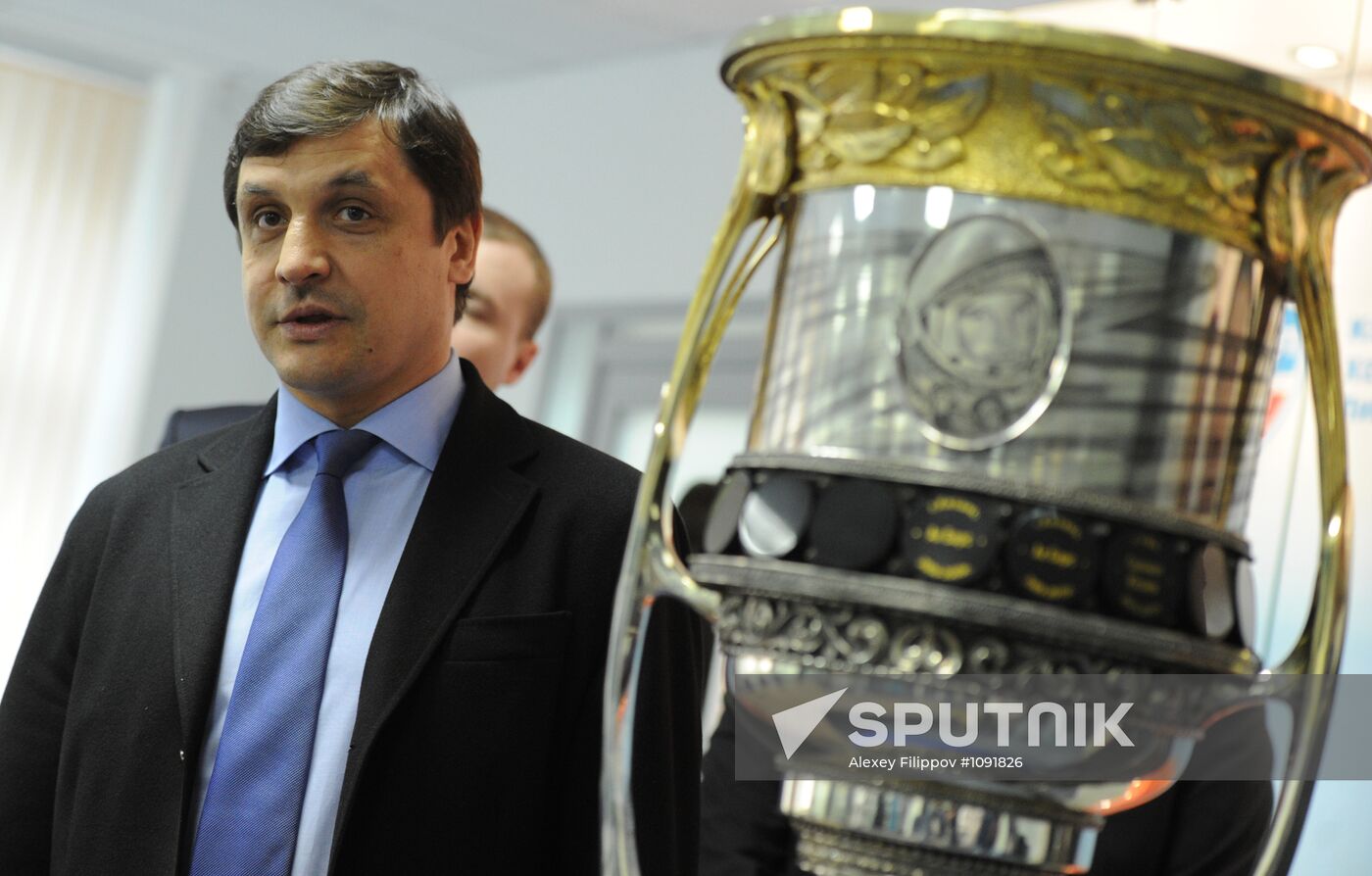 Gagarin Cup sent to Omsk