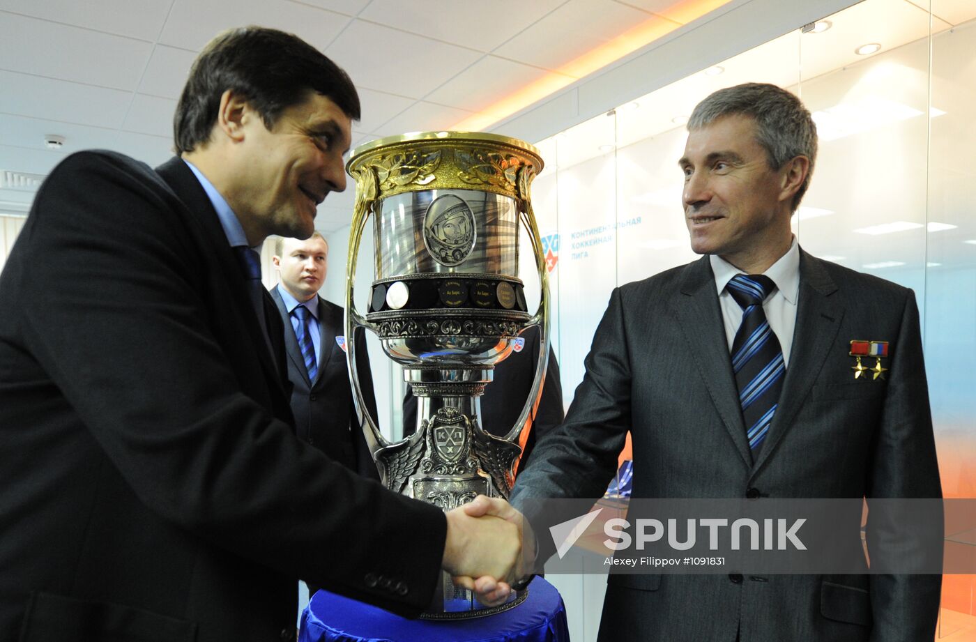 Gagarin Cup sent to Omsk