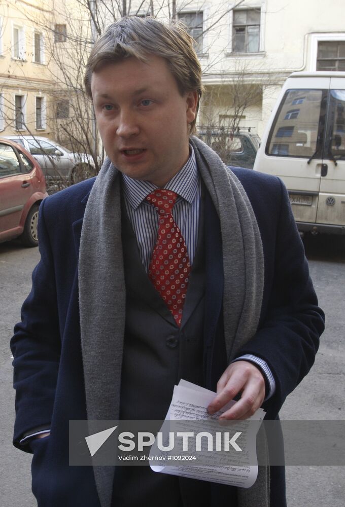 Nikolai Alekseyev arrested for holding a single picket at Smolny